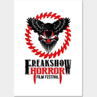 Official Freak Show Horror Logo - Red & Black Posters and Art